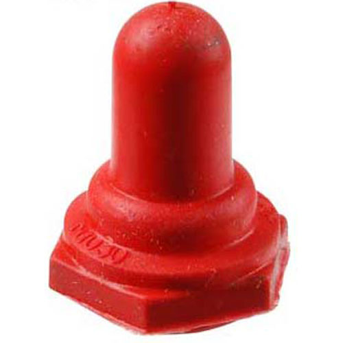 BOOT,TOGGLE SWITCH, RUBBER, RED