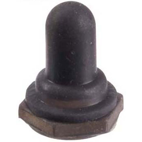 BOOT,TOGGLE SWITCH, RUBBER, GRAY