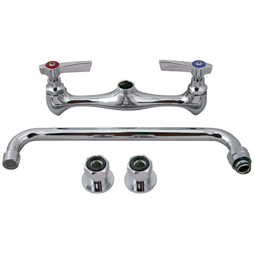 WALL MOUNT FAUCET- ECONOMY, W/12" SPOUT - Part # CHGK13-8012