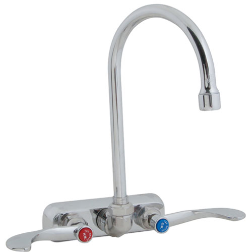 FAUCET,4"WALL, 10"GSNK,LEADFREE