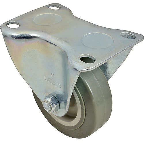 CASTER,PLATE, 3", RGD, GRY - Part # C99-32643