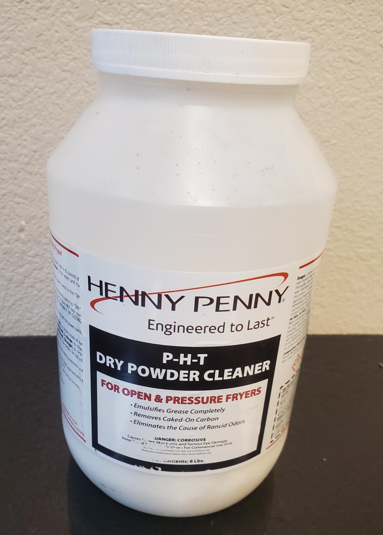 PHT Dry Powder Cleaner, 8 lb container, 12101