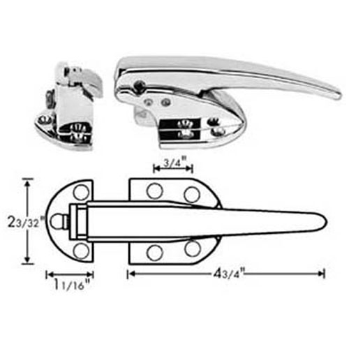 KASON® - 10930C00004LATCH W/STRIKE