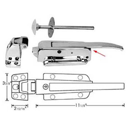 KASON® - 10056CL502001LATCH