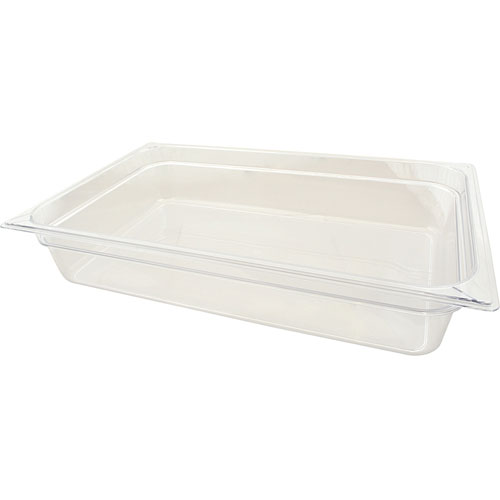 PAN,FOOD(FULL, 4"D, CLEAR)