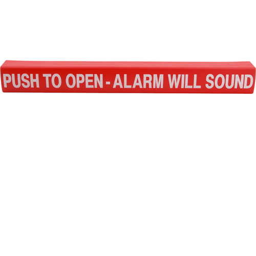 WRAP,PUSH PAD, PUSH TO OPEN,RED