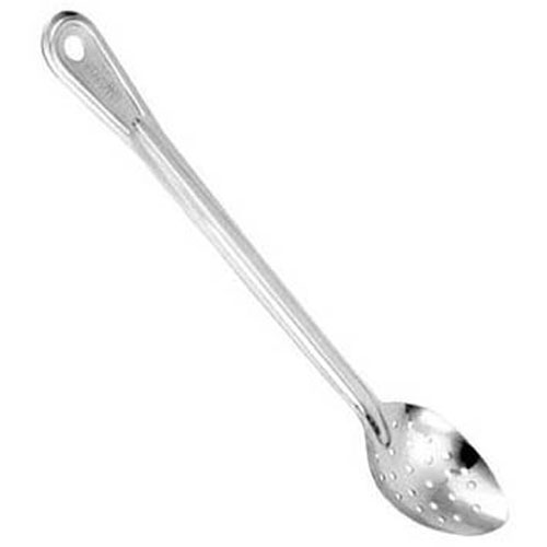 SPOON,PERFORATED , 15"L, S/S