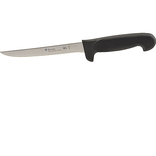 KNIFE,6"BONING , BLK PLST HDL