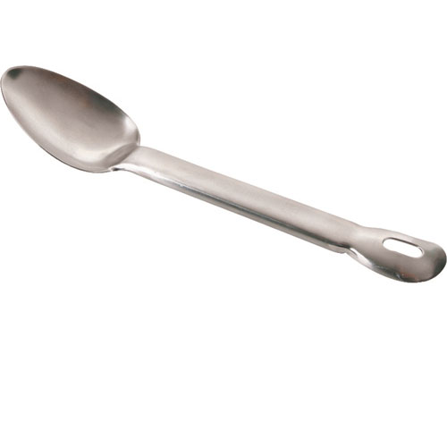 SPOON,BASTING , S/S,SOLID,13.25