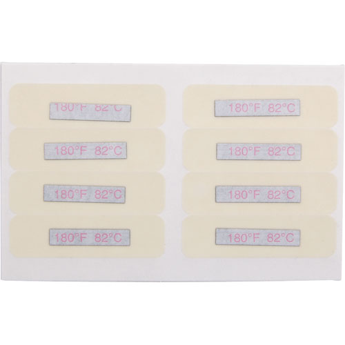 LABEL,TEMPERATURE , 180 DEG, 24-PK