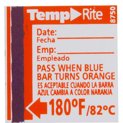 LABEL, TEMPERATURE, 180F