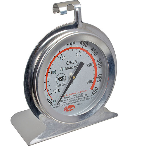 THERMOMETER, OVEN, 100-600 DEG F - Part # 24HP01-1