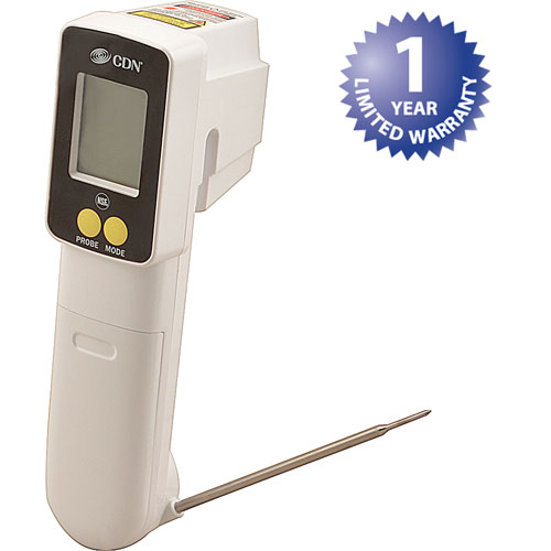 THERMOMETER,INFRARED-76/ 662F W/ FOLDING PROBE