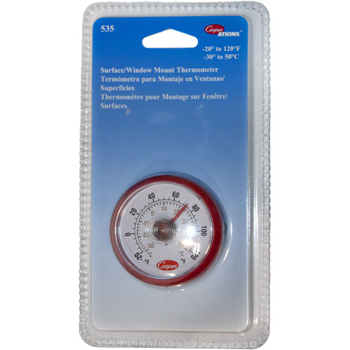 THERMOMETER 2"OD, -20/120F SURFACE MOUNT