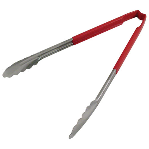 TONG SS 12" GRIP RED