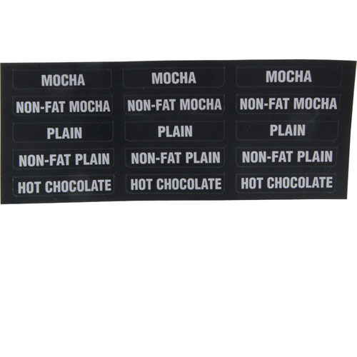 LABELS,FLAVOR, IMIX, 15/SHEET