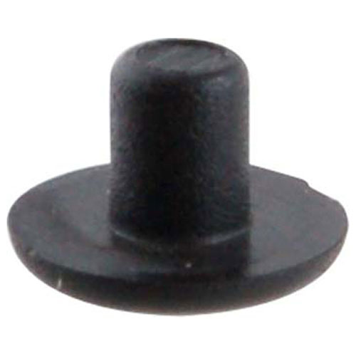 PLUG,BUTTON, BLACK, 1/4" OD