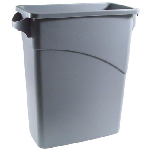 TRASH CONTAINER-SLIMJIM, GREY 15.5G - Part # 1971258