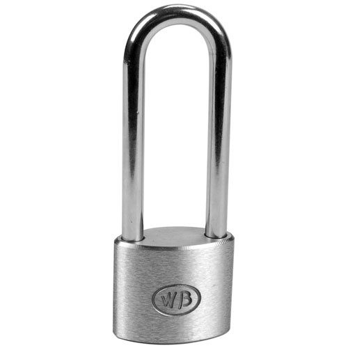 PADLOCK  1-3/4"W, W/3"SHACKLE