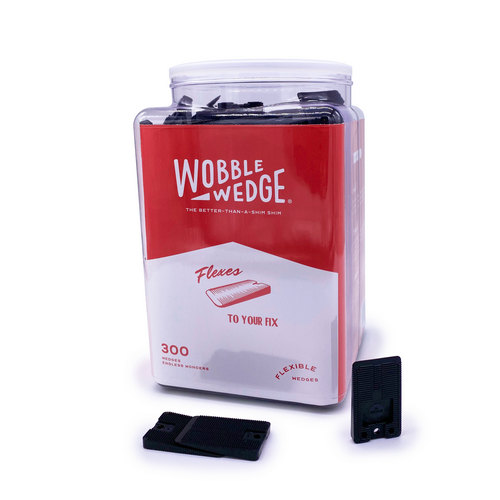 WOBBLE WEDGE, FLEXIBLE , BLACK, JAR/300