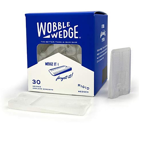 WOBBLE WEDGE, RIGID , CLEAR, BX/30