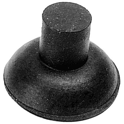 SUCTION CUP FOOT1/4H 1/2" D X 1/2" H