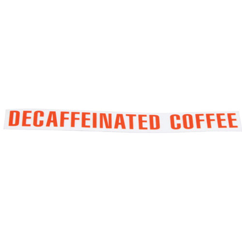 DECAL - DECAFFEINATED