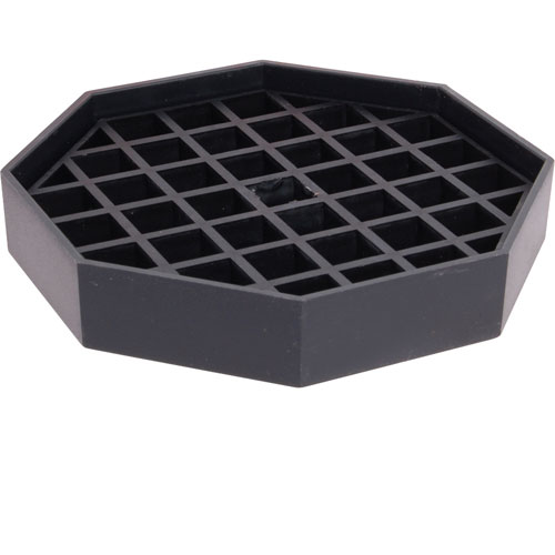 TRAY,DRIP, W/GRID,4-1/8",BLK