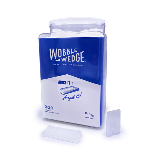 WOBBLE WEDGE, RIGID , WHITE, JAR/300