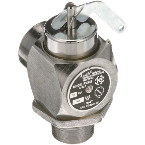 VALVE, STEAM SAFETY -3/4", 50 PSI