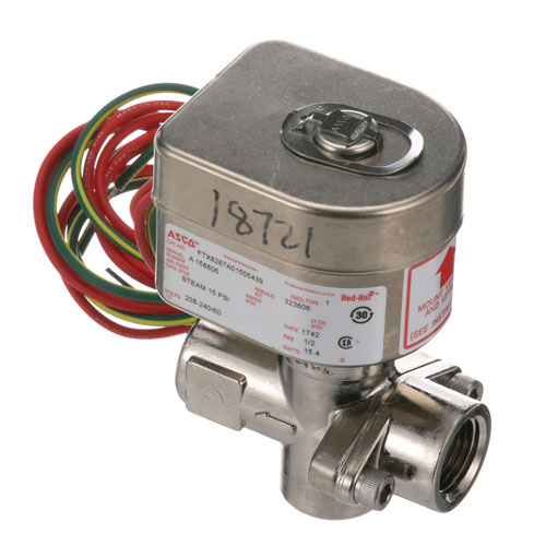 STEAM SOLENOID VALVE1/2" 240V