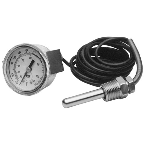 WASH THERMOMETER2, 100-220F, U-CLAMP -  AllPoints Part # 621007