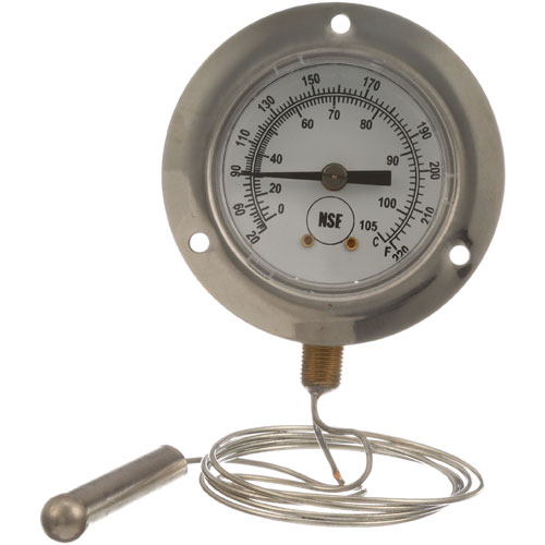 THERMOMETER2,  20-220 F,   3'' FLAN