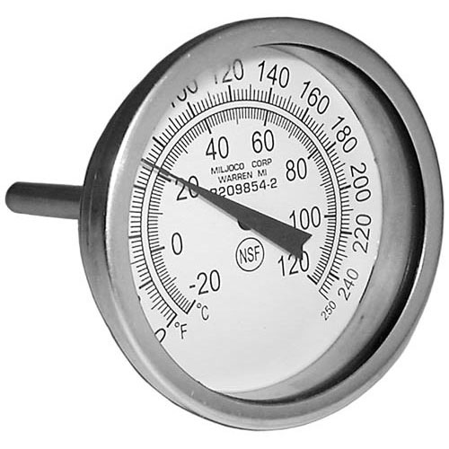 THERMOMETER, D/W - 0-250 -  AllPoints Part # 621103