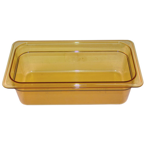 HOT PAN 1/3 X 4-150AMBER