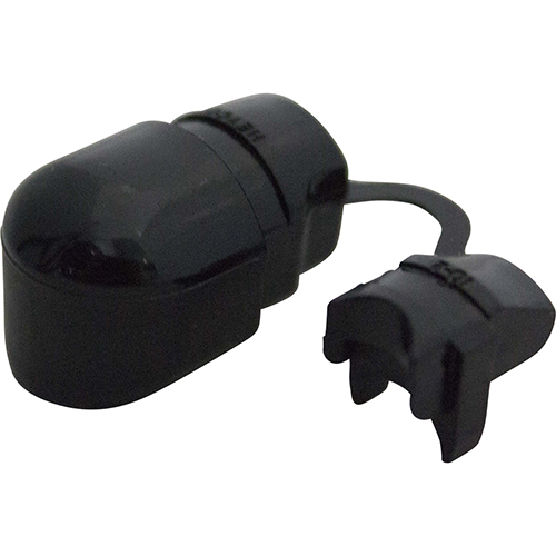 STRAIN RELIEF BUSHING-BLACK       72023