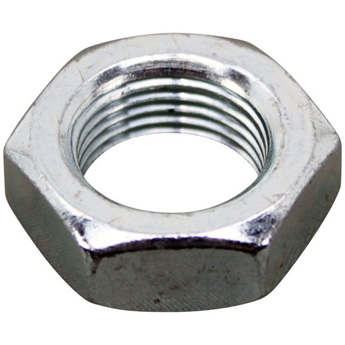 NUT, HEX JAM, 3/4-16ZINC PLTD