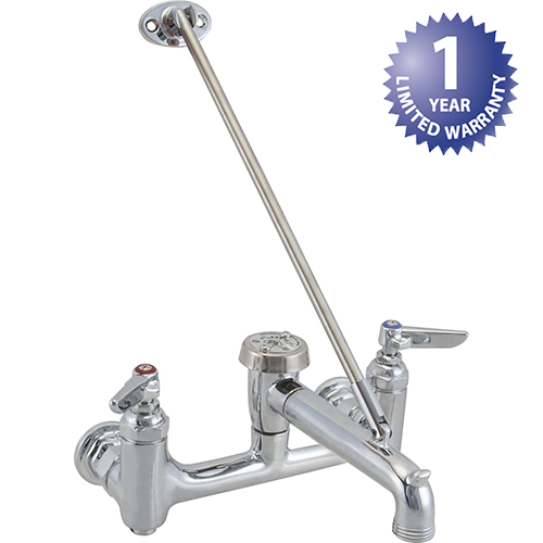 FAUCET 8" WALL MOUNT SERVICE SINK T&S