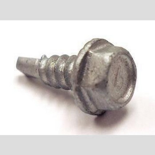 SCREW, 8-18 X 1/2, HEXSTEEL, SDS, SERR., 50