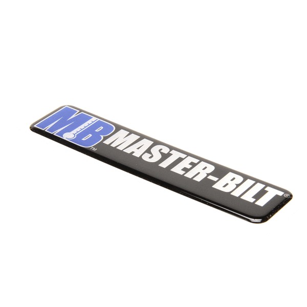 MASTER-BILT NAMEPLATE (DOMED P