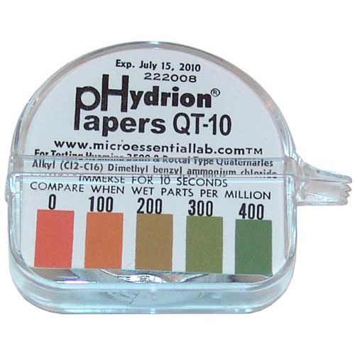 PAPER, TEST - QT10  (HYDRION)