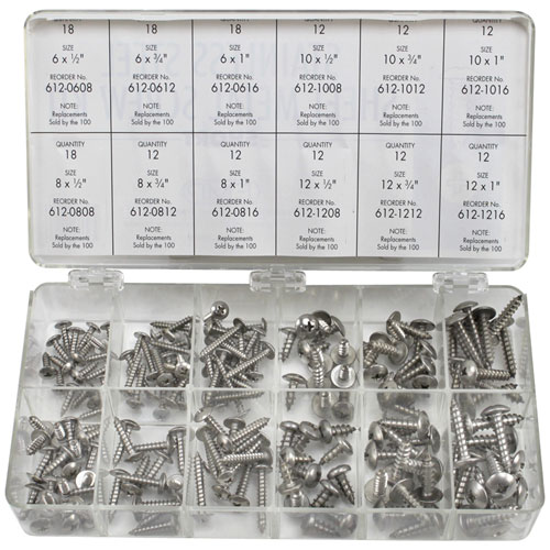 KIT, SHEET METAL SCREW SHORT