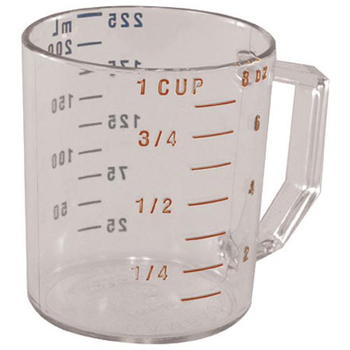 1 CUP MEASURING CUP-135CLEAR