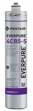 4CB5-S, 1.67 GPM, 6,000 GAL, 5.0 MICRON, COMPACT CARBON BLOCK WITH SCALE INHIBITOR