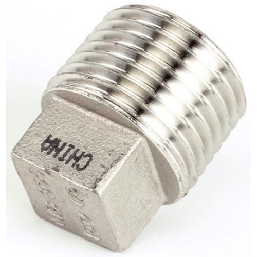 PIPE 1/2NPT 150# SS PLUG