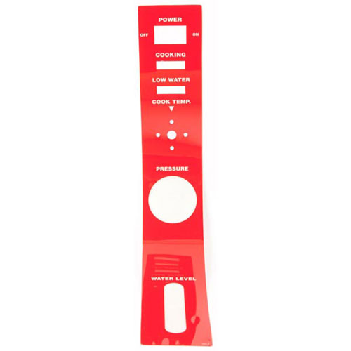 PANEL LABEL - RED