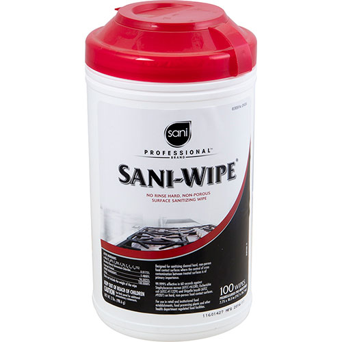 WIPES(SANI-WIPE,1 CAN OF 100) -  AllPoints Part # 1412184